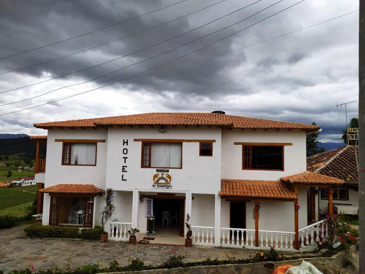 Hotel El Cangrejo Paipa Buitenkant foto