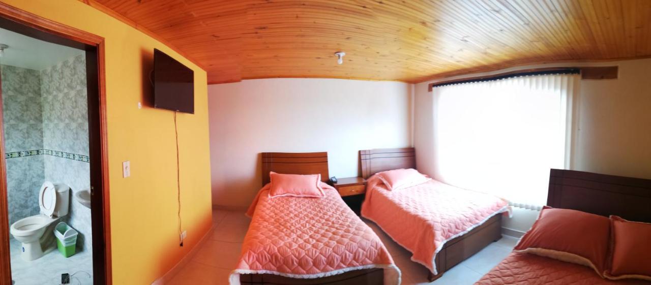 Hotel El Cangrejo Paipa Buitenkant foto